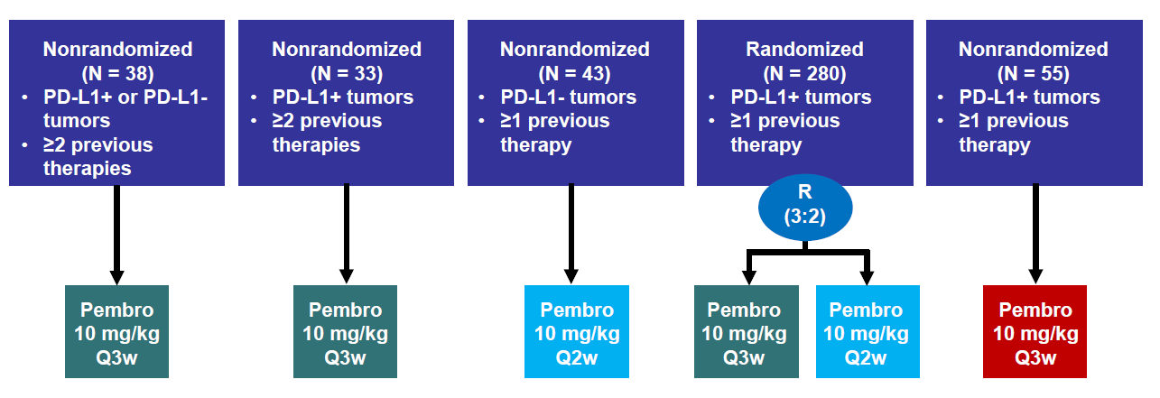 KEYNOTE-001 Pembrolizumab Daha Önceden