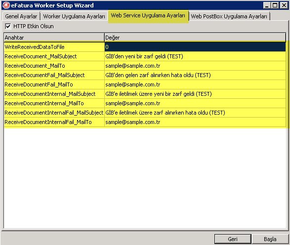 Periyodik olarak çalışan windows servisidir. İki görevi vardır; 1. GIB e iletilmek üzere LogoConnect ten gelen zarf ları GIB servislerine iletmek. 2.