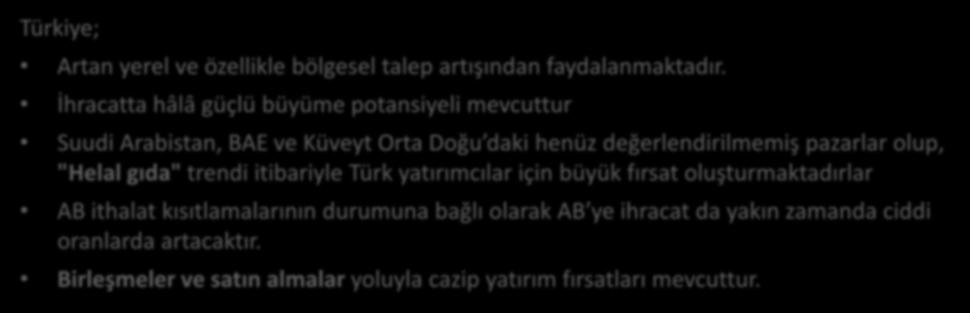 Türkiye; KÜMES HAYVANCILIĞI SEKTÖRÜ Hızlı büyüme ve artan fiyatlar sayesinde kümes hayvancılığı tüm dünyada cazip bir sektör haline gelmiştir.