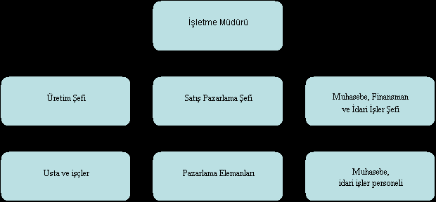 1.5 Organizasyon Şeması (Mevcut Durum) Ö R N E K T İ R 1.