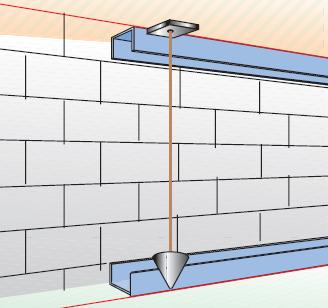 Resim 1: Giydirme duvarının konumu 3.2.2. Profillerin hazırlanması Yapılacak giydirme duvarın uzunluğu belirlenir ve U-profilleri bu uzunluğa göre kesilir.