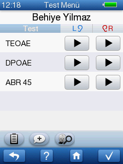5 AccuScreen ile test Tamamlanmamış test Eğer test durdurulduysa bir hata mesajı gösterilir. Eğer test başarısızsa ya da kalibrasyon sırasında durdurulduysa sonuç ekranı gösterilenden farklı görünür.