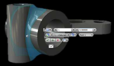 Kolay Kullanıcı Etkileşimi / Müdahalesi: Inventor 2012, parçalar ve montajların oluşturulması ve değiştirilmesi için en kolay yolları sunarak 3b CAD