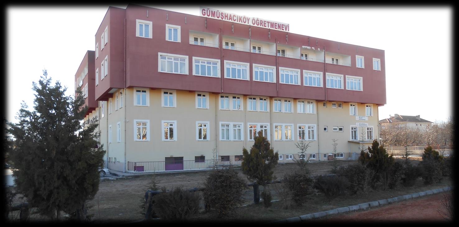 T.C. Amasya Valiliği Gümüşhacıköy Öğretmenevi Ve Akşam Sanat Okulu Müdürlüğü 2015 2019