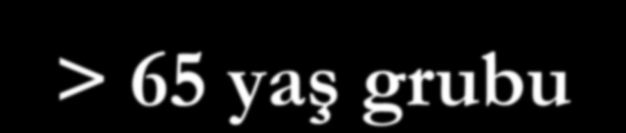 MP vs MPT > 65 yaş grubu Sonuç Palumbo et al > 65 yaş MP N = 126 MPT N = 129 IFM 99-06 65-75 yaş MP N = 191 MPT N = 124 CR, % 7 28 3 14 RR, % 48 76 34 84
