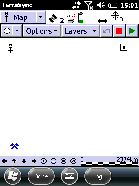 18 Aplikasyon 5. Options menüsünden Enter Coordinates seçilir. 6. Gelen ekranda koordinatlar girilerek Done tuşuna basılır. 7.