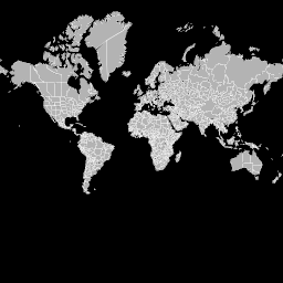 CDC ye göre dünya sıtma haritası *Kırmızı bölgeler sıtmanın heryerde olduğu bölgeler *Sarı bölgeler daha