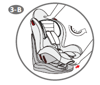 Kullanım: Bebeğinizin Tam Korunması İçin: Çocuğunuzu koltukta daima emniyet kemeri ile bağlı tutunuz. Çocuğunuzu koltuk içinde asla yalnız bırakmayınız.