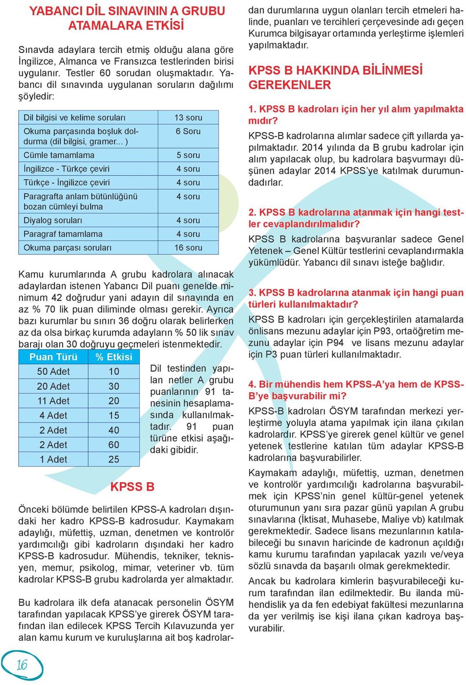 .. ) Cümle tamamlama İngilizce - Türkçe çeviri Türkçe - İngilizce çeviri Paragrafta anlam bütünlüğünü bozan cümleyi bulma Diyalog soruları Paragraf tamamlama Okuma parçası soruları 13 soru 6 Soru 5