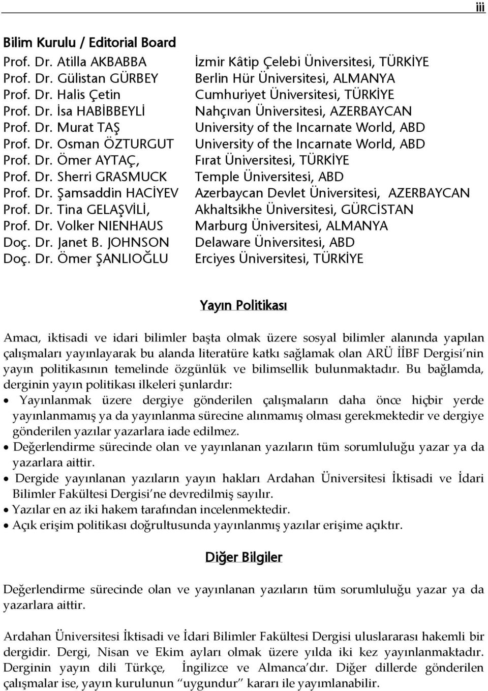 Şamsaddin HACİYEV Prof. Dr.