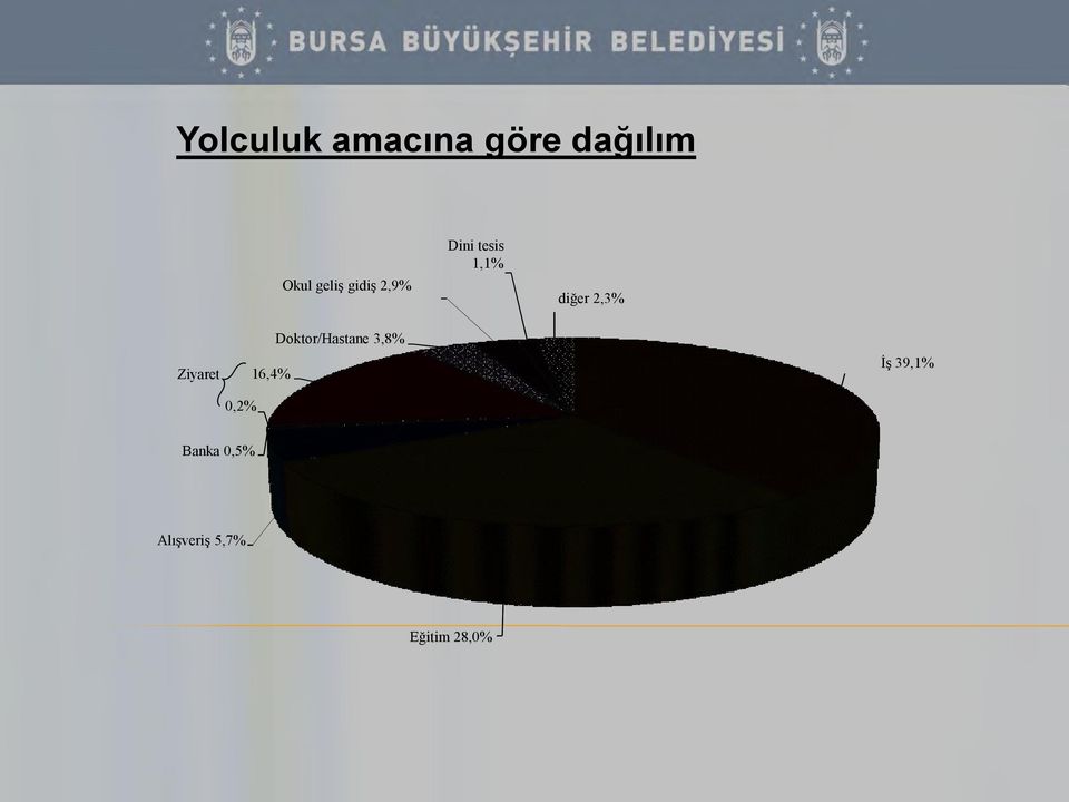 Ziyaret 0,2% 16,4% Doktor/Hastane 3,8% İş