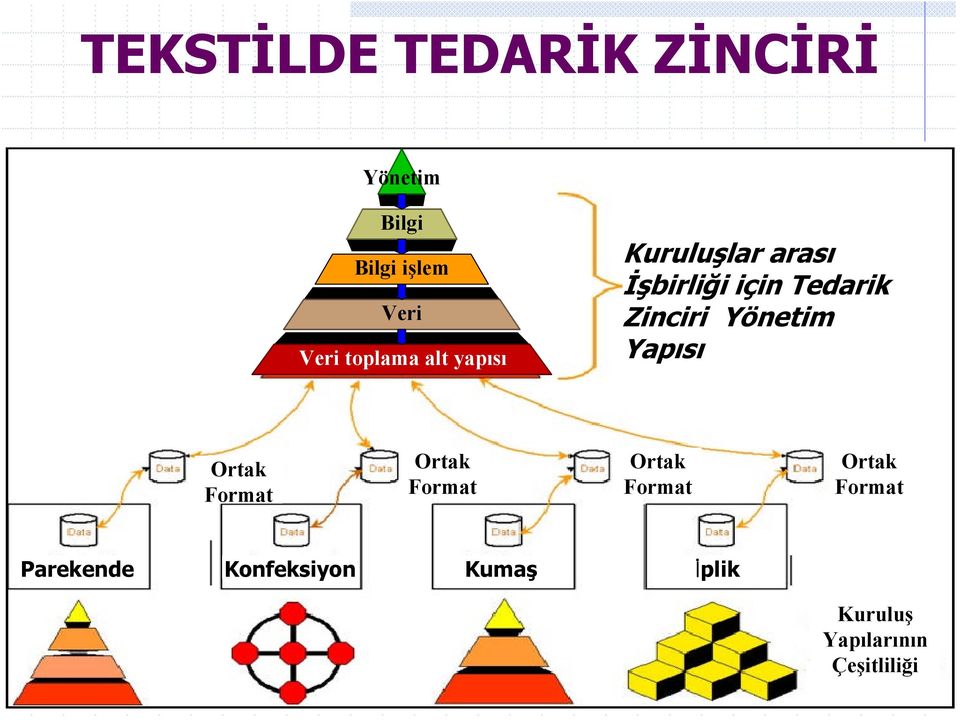 Zinciri Yönetim Yapısı Ortak Format Ortak Format Ortak Format