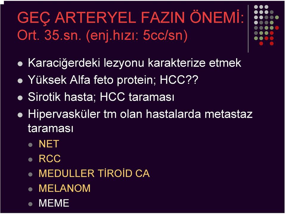 Alfa feto protein; HCC?