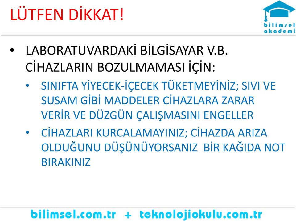 LGİSAYAR V.B.