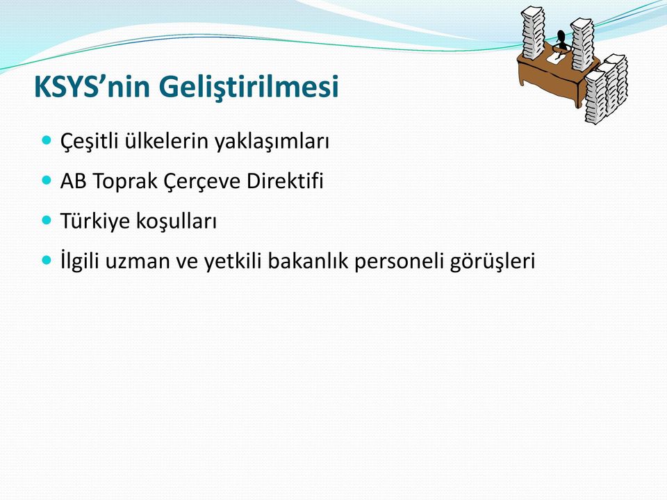 Çerçeve Direktifi Türkiye koşulları