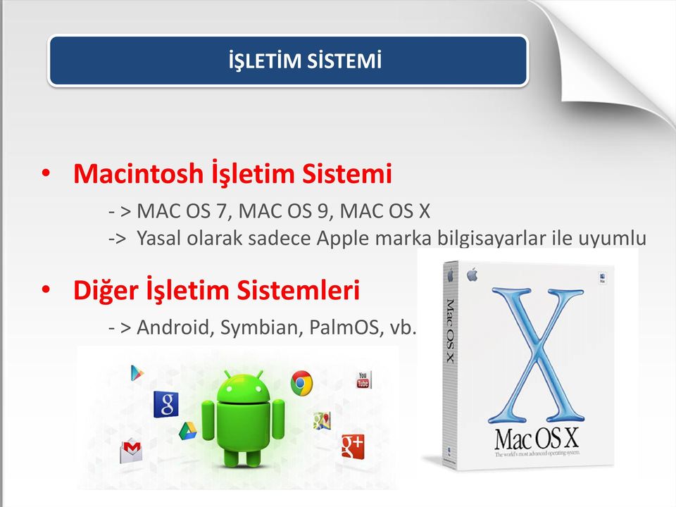 sadece Apple marka bilgisayarlar ile uyumlu