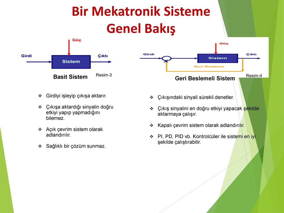 Açık çevrim sistem olarak adlandırılır. Sağlıklı bir çözüm sunmaz.