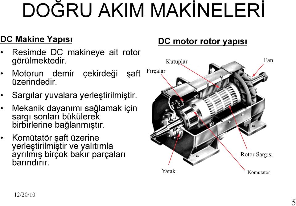 Doğru Akım (DC) Makinaları - PDF Ücretsiz indirin