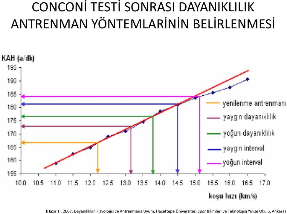 , 2007, Dayanıklılıın Fizyolojisi ve Antrenmana