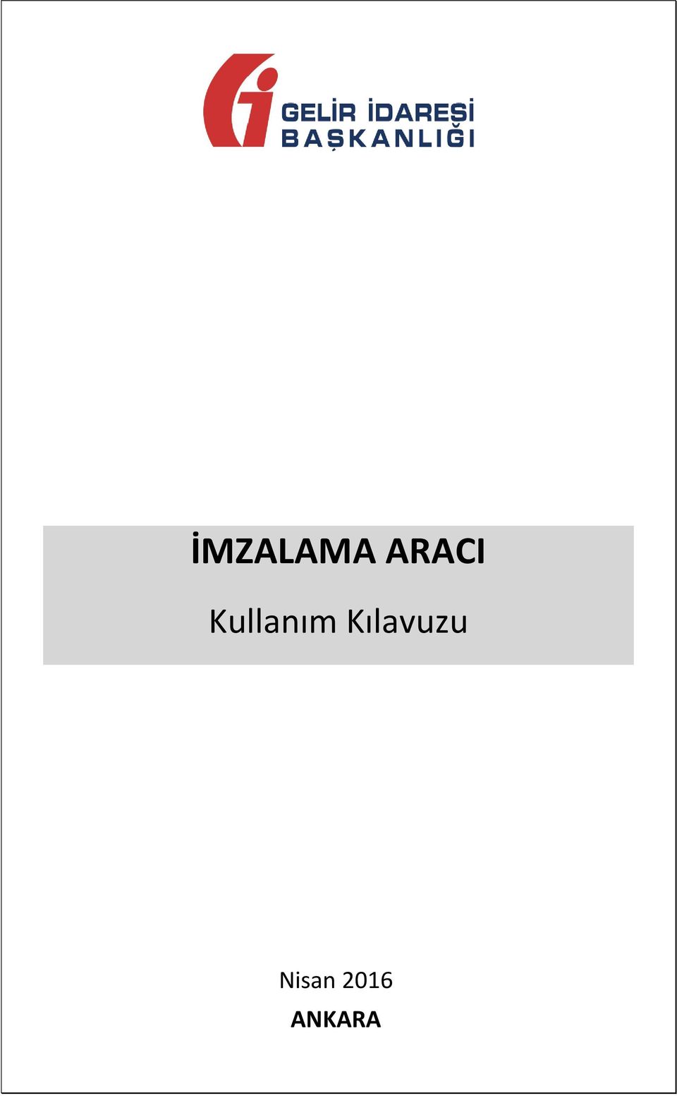 Nisan 2016 ANKARA