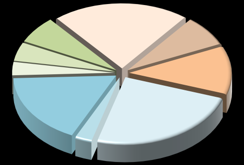 Borç Verme 2,1% Transferleri,7% 1,9% 3,7% BÜTÇE GİDERLERİNİN DAĞILIMI Cari Transferler 4,8% Personel 29,1% SGK Devlet Primi 4,8% Mal ve Hizmet Alım 7,9% 51,4 oranında artarak 32 milyar 846 milyon TL