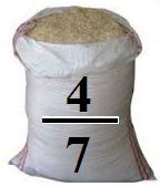13) Aşağıdaki çuvalların her birinde başlangıçta aynı miktarda buğday vardı.