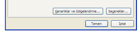 Tablo Biçimlendirme tablo(table) tabı ında hizalama(alignment) seçimi yapılır.