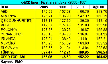 Rekabet ve ihracat için düģün enerji