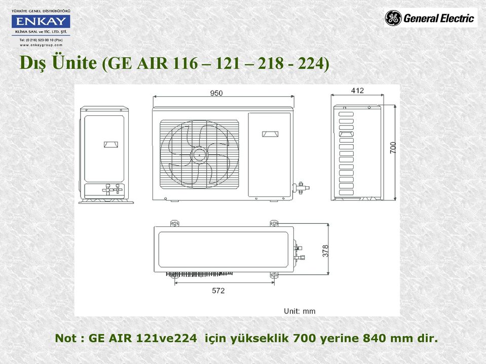 AIR 121ve224 için