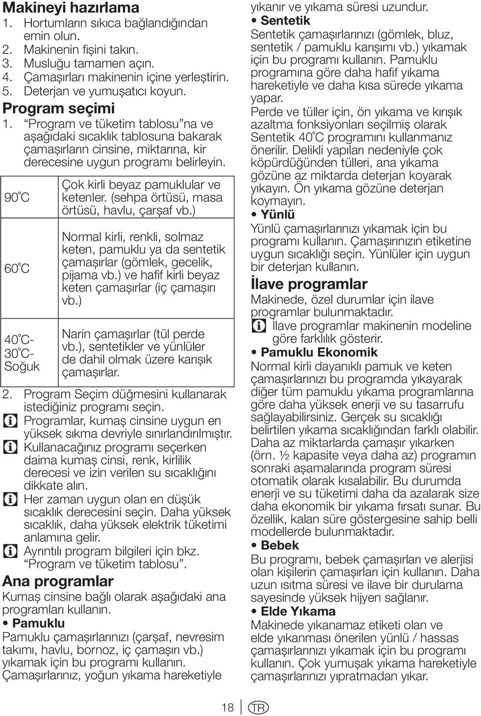 90 60 40-30 - Soğuk Çok kirli beyaz pamuklular ve ketenler. (sehpa örtüsü, masa örtüsü, havlu, çarşaf vb.