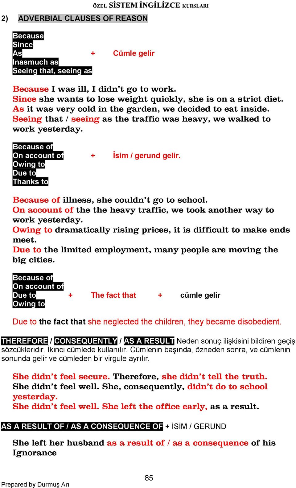 CONJUNCTIONS & TRANSITIONS - PDF Free Download