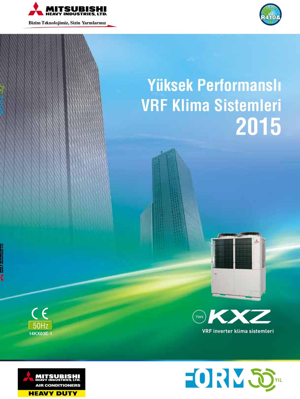 VRF Klima Sistemleri 2015 50Hz