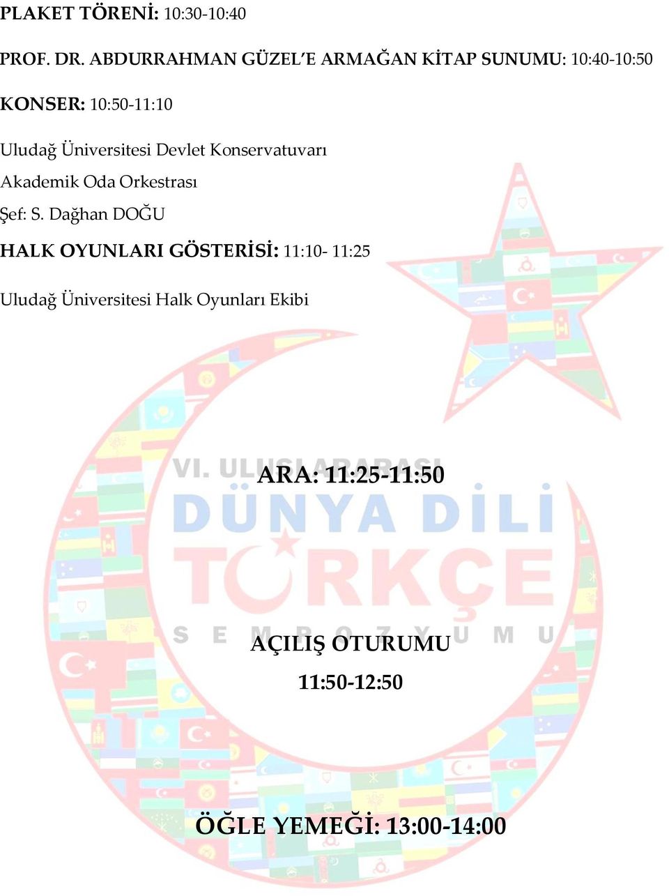 Üniversitesi Devlet Konservatuvarı Akademik Oda Orkestrası Şef: S.