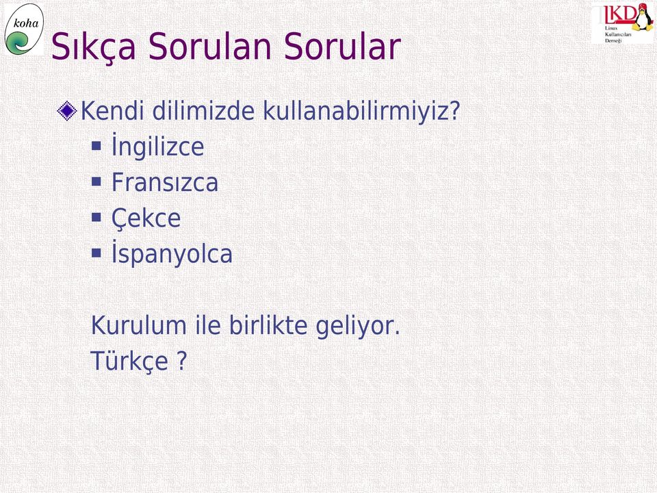 İngilizce Fransızca Çekce