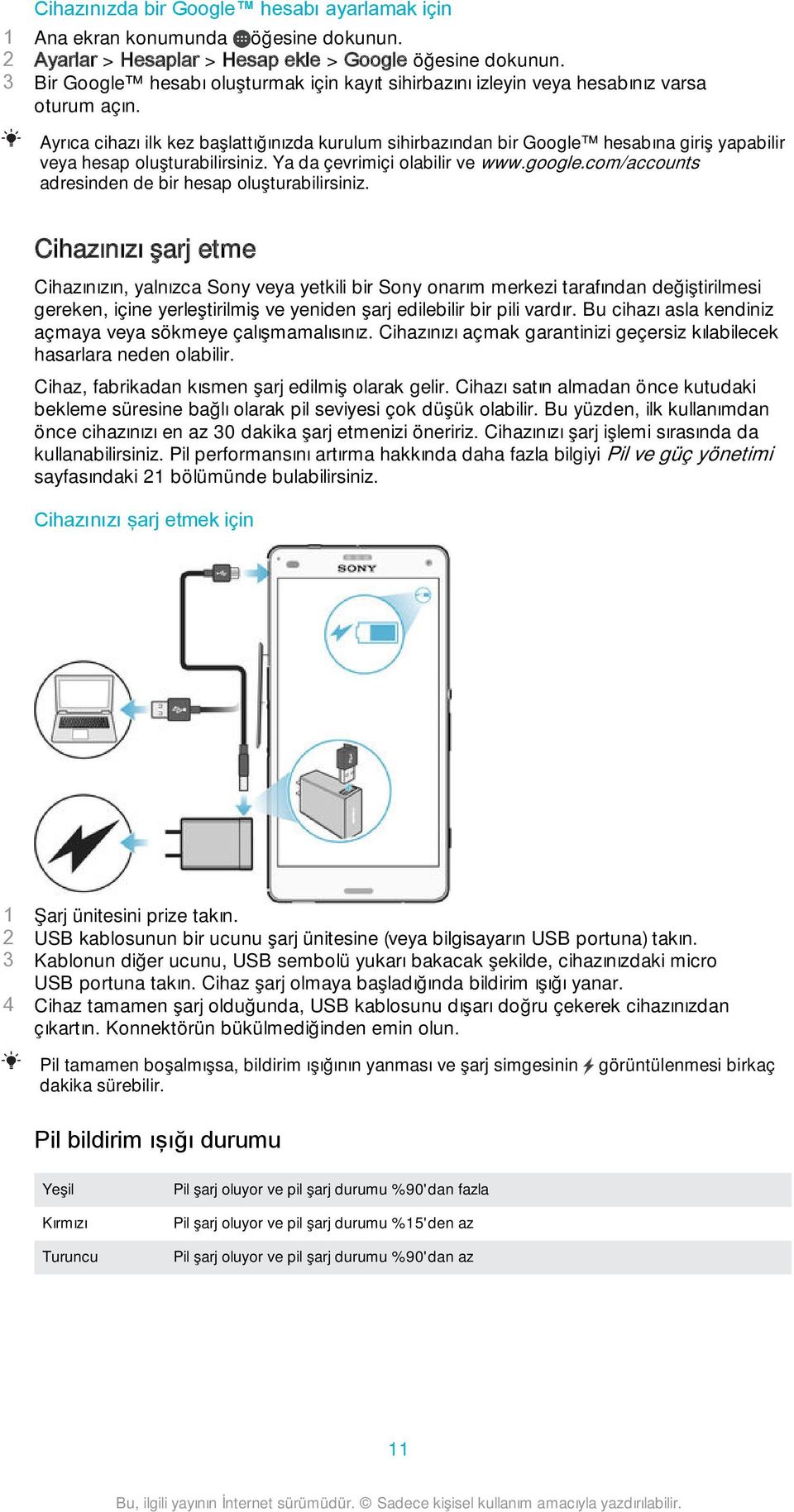 com/accounts adresinden de bir hesap oluşturabilirsiniz.