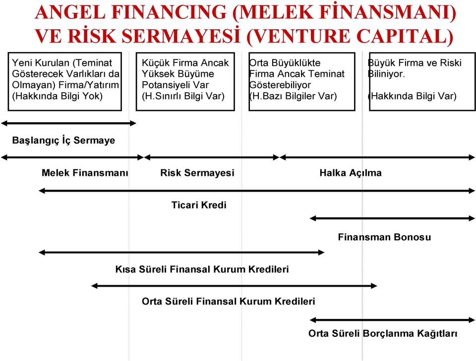 Olmayan) Firma/Yatırım Potansiyeli Var Gösterebiliyor (Hakkında Bilgi Yok) (H.Sınırlı Bilgi Var) (H.