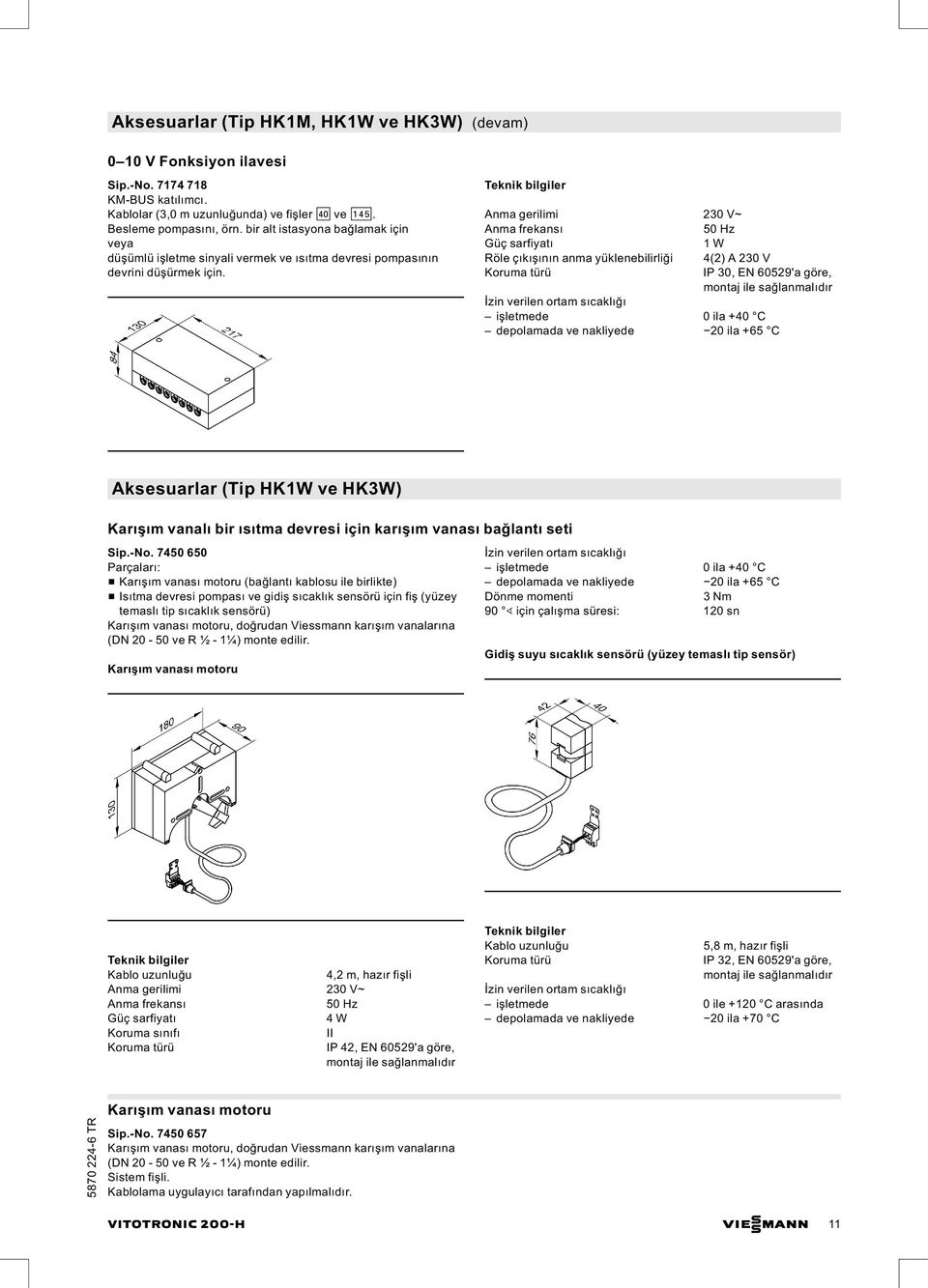 Anma gerilimi 230 V~ Anma frekansı 50 Hz Güç sarfiyatı 1W Röle çıkışının anma yüklenebilirliği 4(2) A 230 V IP 30, EN 60529'a göre, işletmede 0 ila +40 C depolamada ve nakliyede 20 ila +65 C