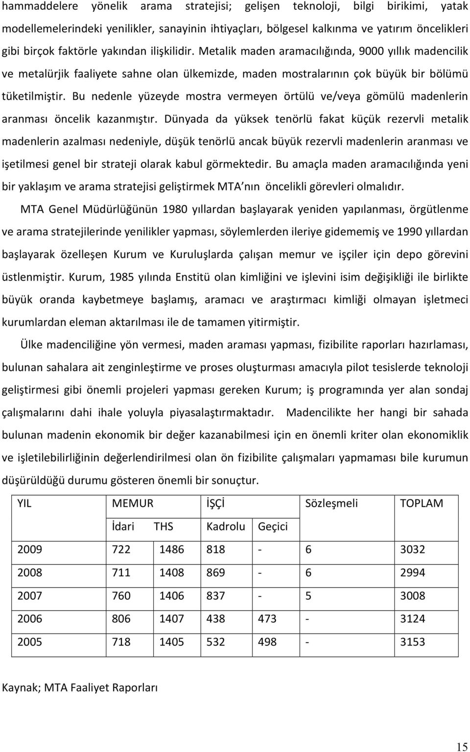 Bu nedenle yüzeyde mostra vermeyen örtülü ve/veya gömülü madenlerin aranması öncelik kazanmıştır.