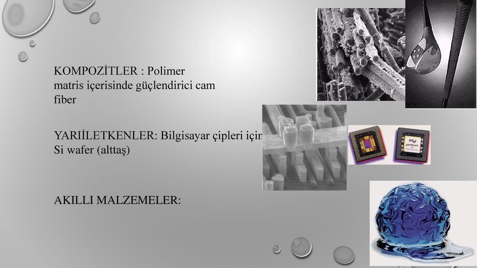 YARIİLETKENLER: Bilgisayar çipleri