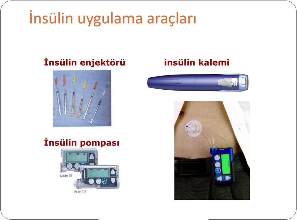 enjektörü insülin