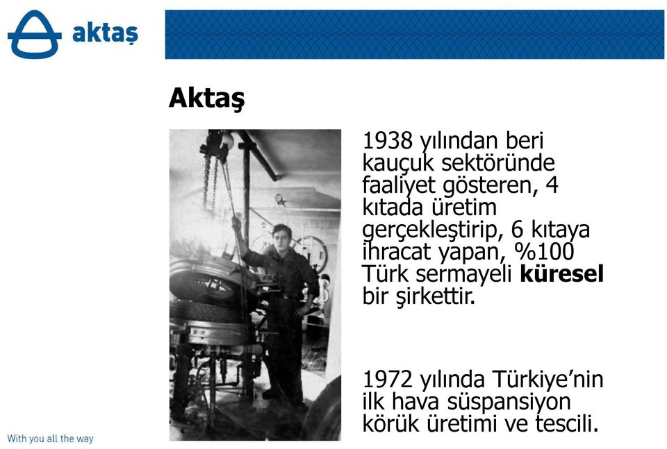ihracat yapan, %100 Türk sermayeli küresel bir şirkettir.