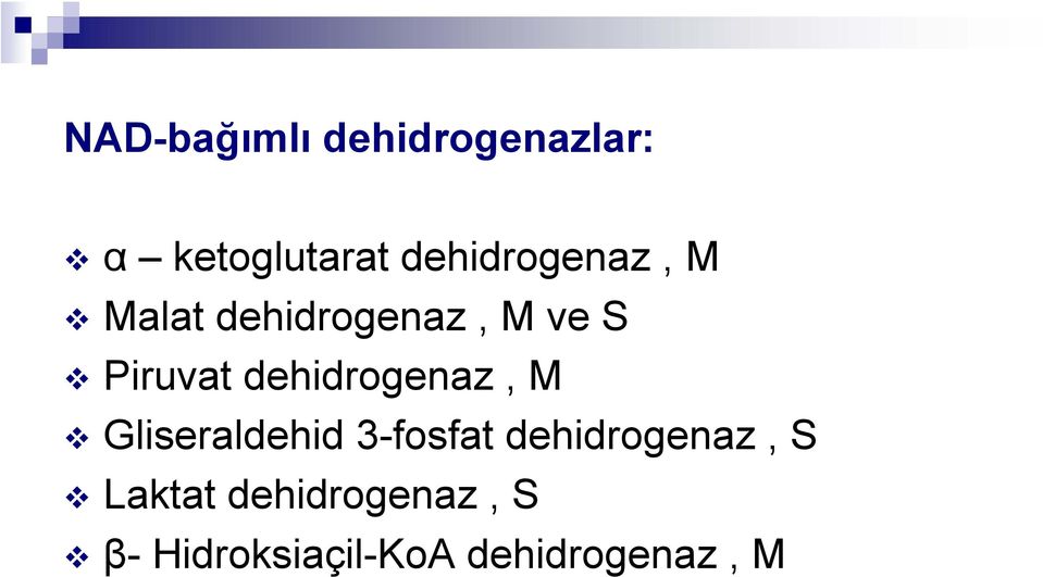 dehidrogenaz, M Gliseraldehid 3-fosfat