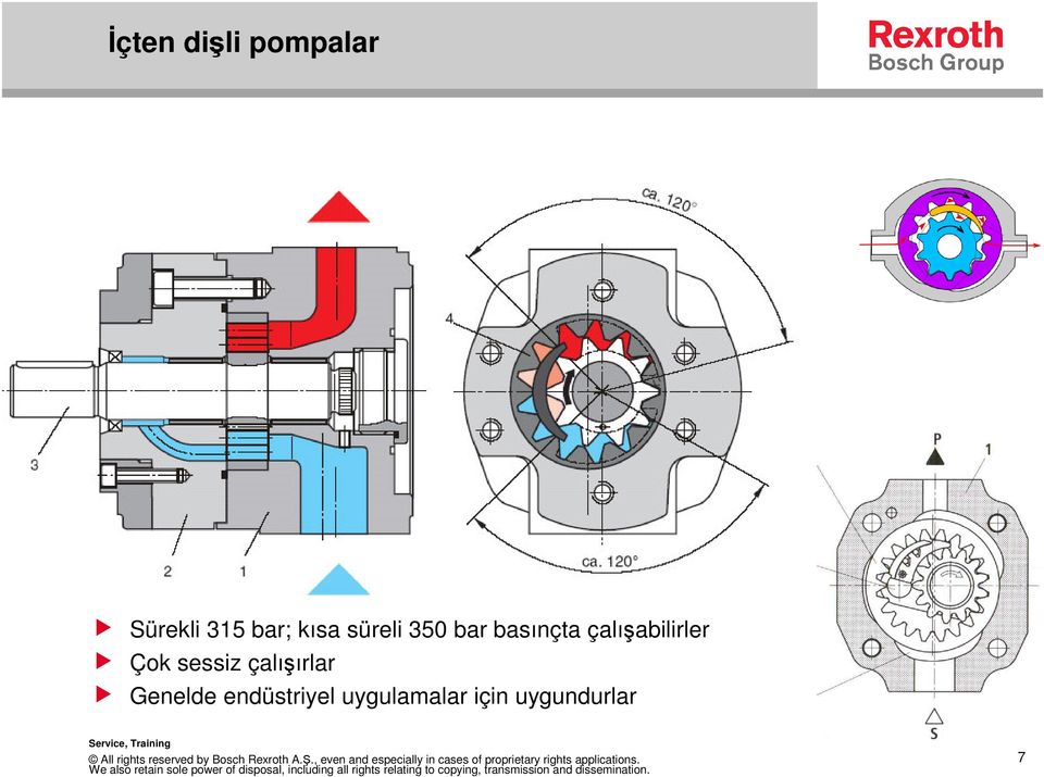 çalıabilirler Çok sessiz çalıırlar