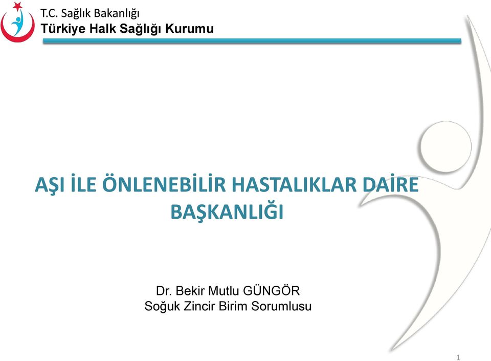 BAŞKANLIĞI Dr.