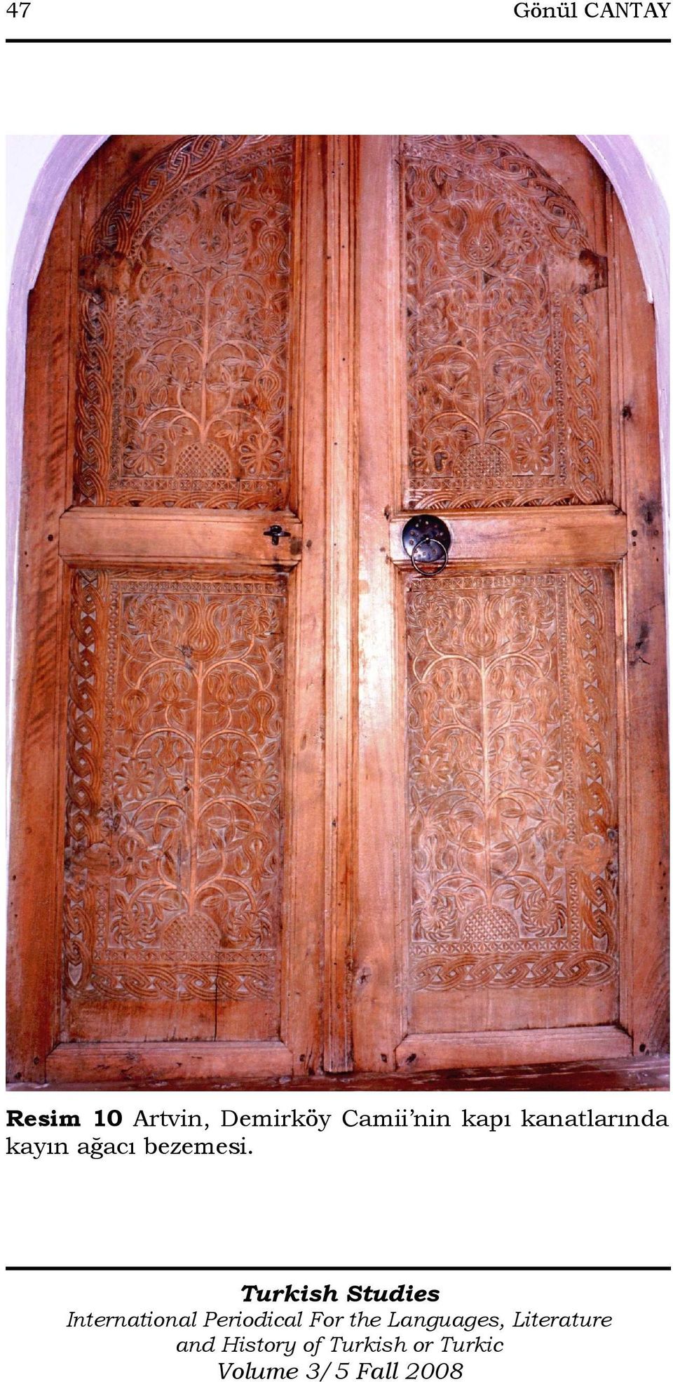 Camii nin kapı