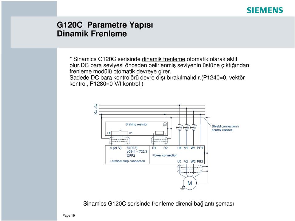 Sinamics G120C Genel Tanımlar & Parametre Açıklamaları - PDF Ücretsiz  indirin