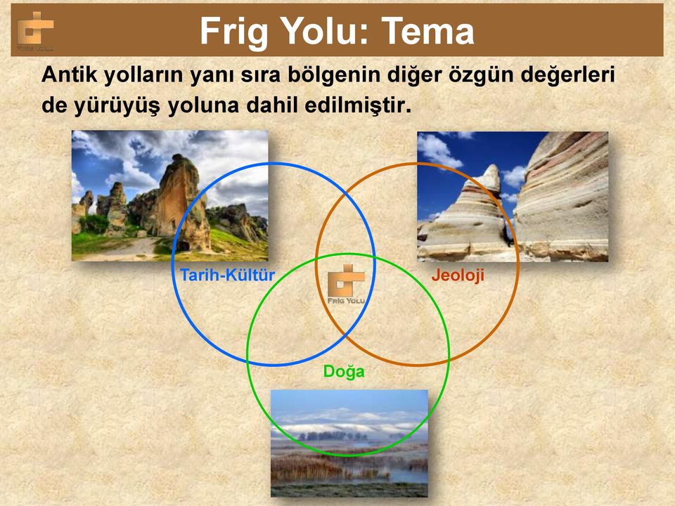 değerleri de yürüyüş yoluna dahil