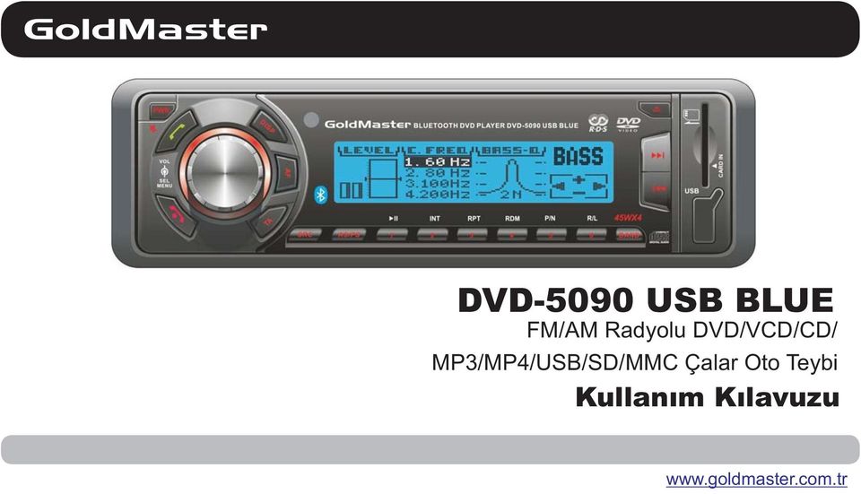 DVD-5090 USB BLUE. Kullanım Kılavuzu. MP3/MP4/USB/SD/MMC Çalar Oto Teybi. -  PDF Ücretsiz indirin