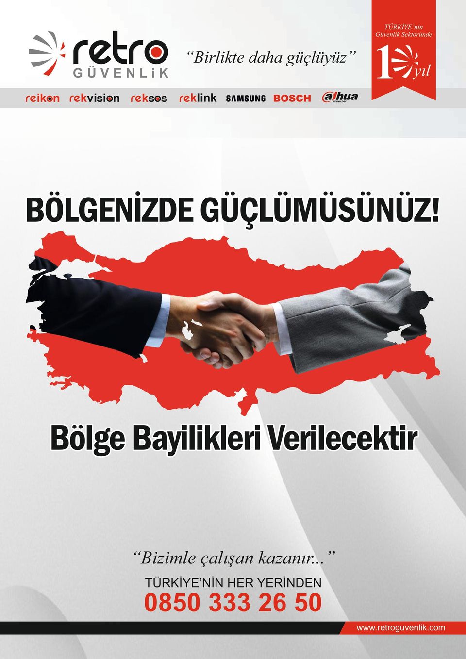 Bölge Bayilikleri Verilecektir Bizimle çalışan