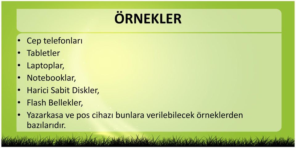 Diskler, Flash Bellekler, Yazarkasa ve